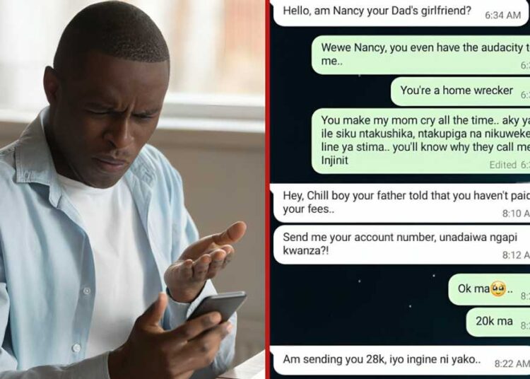Man Shares WhatsApp Messages as Dad’s Side Chick Reaches Out, Offers to Pay Fees
