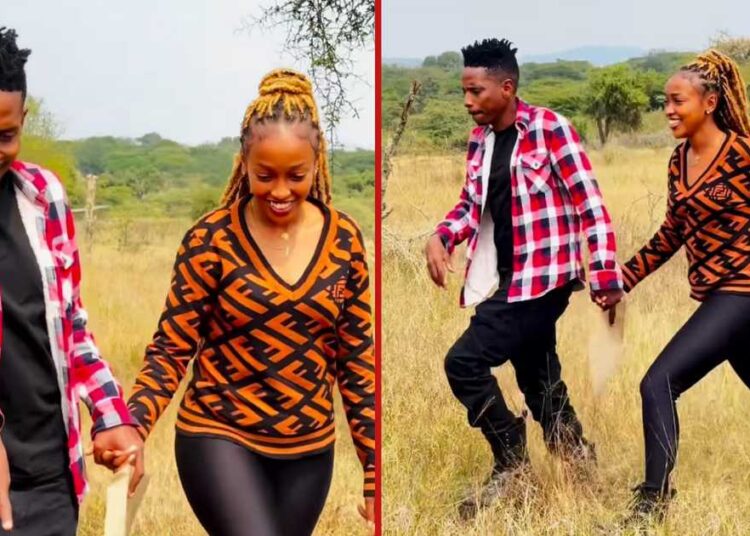 Eric Omondi’s Wife Lynne Over the Moon after Comedian Buys Her Piece of Land