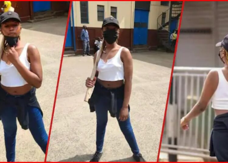 Young Woman With Rungu Goes Viral In Anti Tax Demos