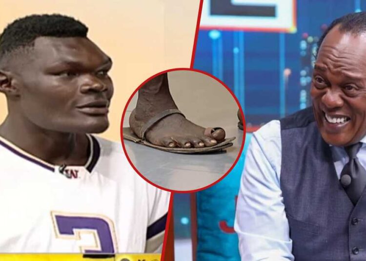 Patrick Igunza hilariously conversed in Luhya with Vihiga’s Bradley Mtall during a studio visit