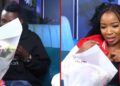 Carol Sonnie’s Partner Surprises Her with Flowers During Interview with Oga Obinna